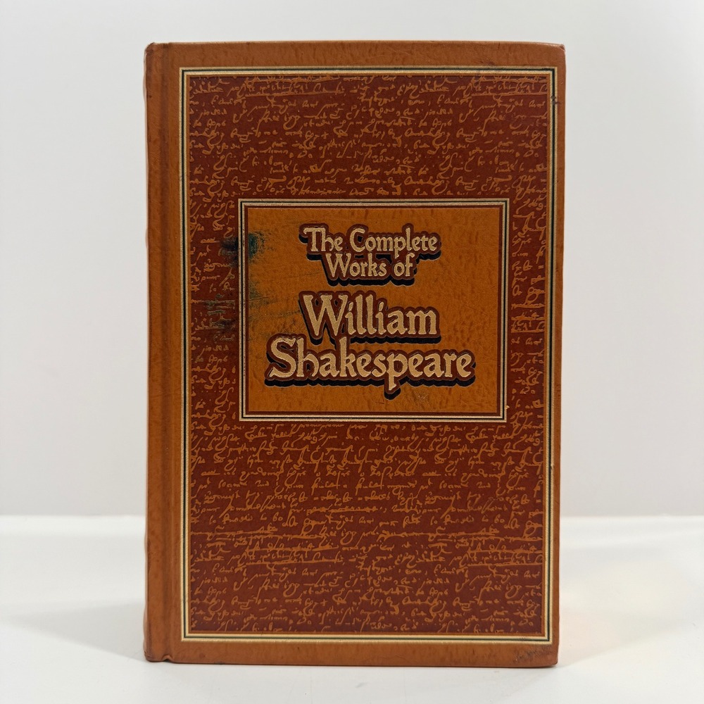 Canterbury Classics Complete Works William Shakespeare OS Brown Good Gilt Edge